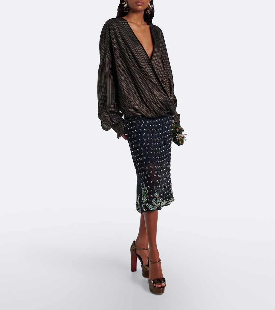 Sandaloo 130 Leather Platform Sandals