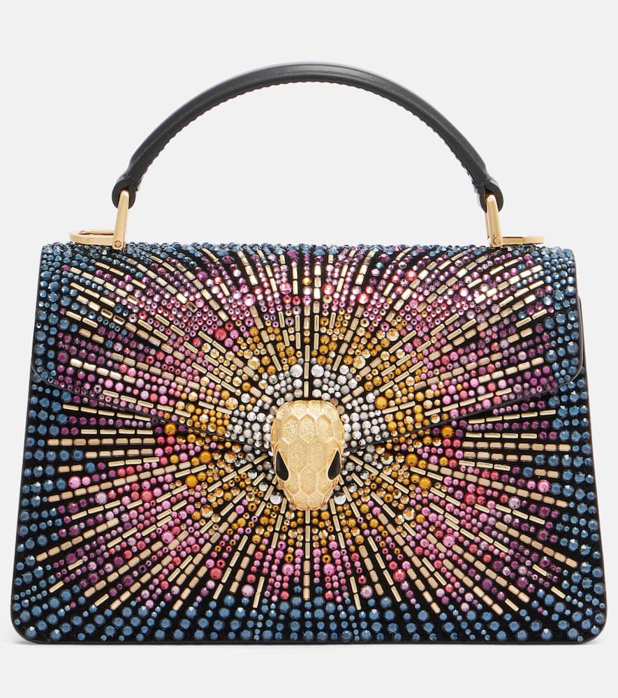 Borsa Serpenti Forever Mini in pelle