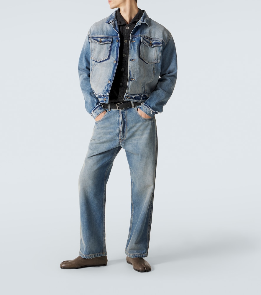  Maison Margiela Maison Margiela Distressed Denim Jacket 