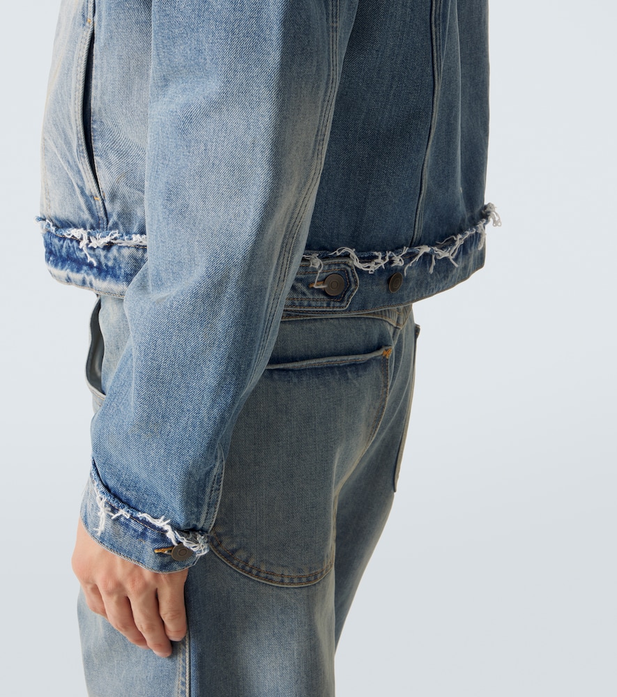  Maison Margiela Maison Margiela Distressed Denim Jacket 