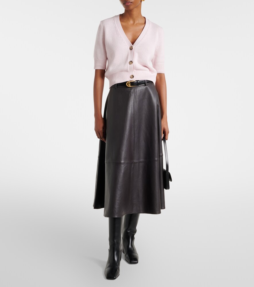 Jardin des Orangers Cotton and cashmere cardigan
