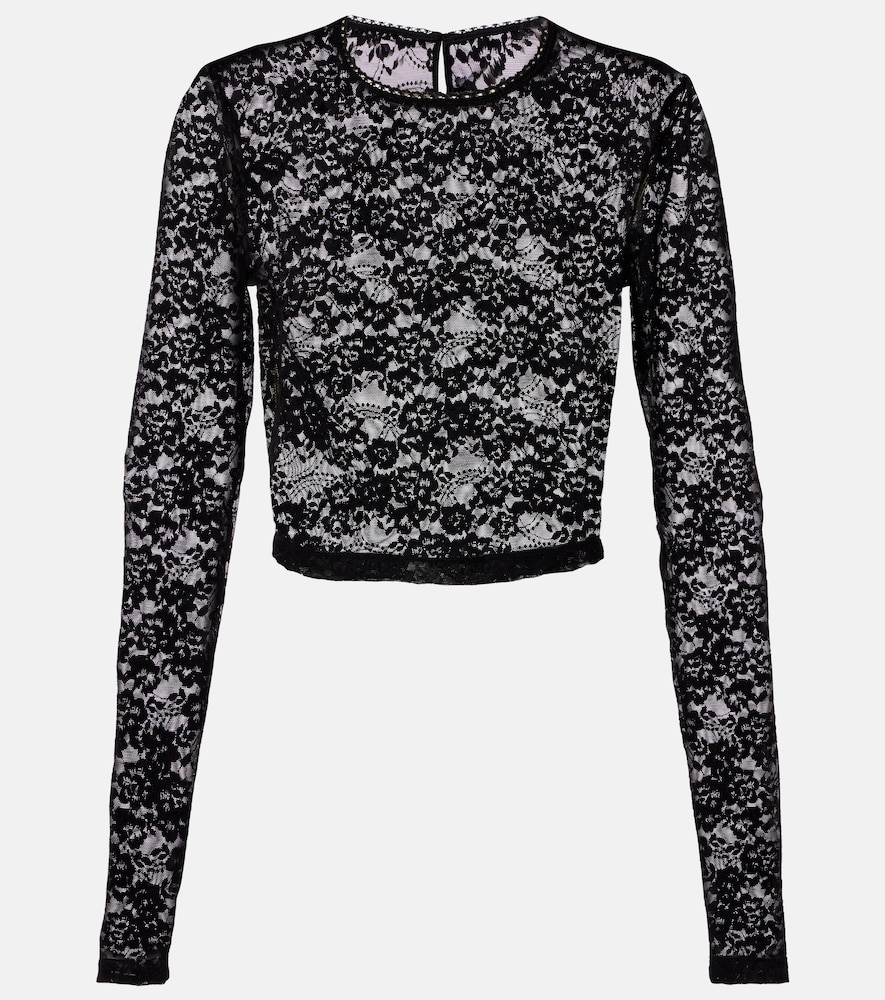 Bananhot Top raccourci Rona en dentelle