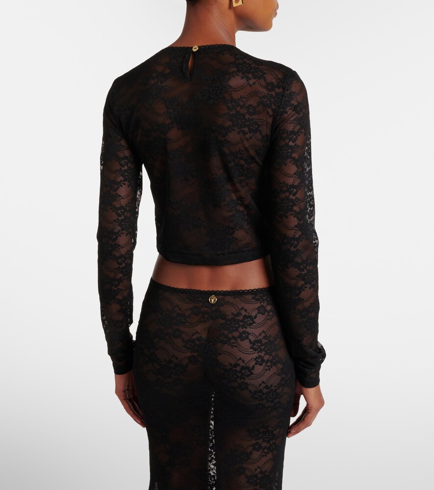  Bananhot Bananhot Cropped-top Rona Aus Spitze 