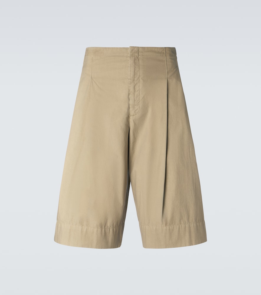 The Row Men's Green Satya Cotton Bermuda Shorts UK Size 38 - Mytheresa