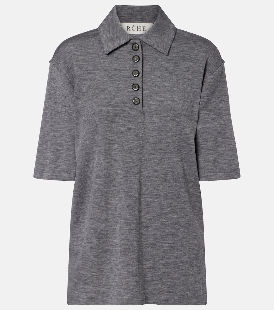 Rohe Róhe Wool polo shirt