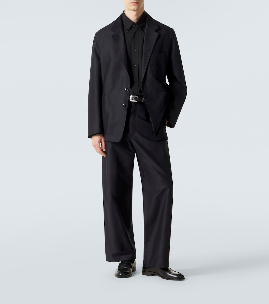  Lemaire Lemaire Cotton Satin Suit Pants 