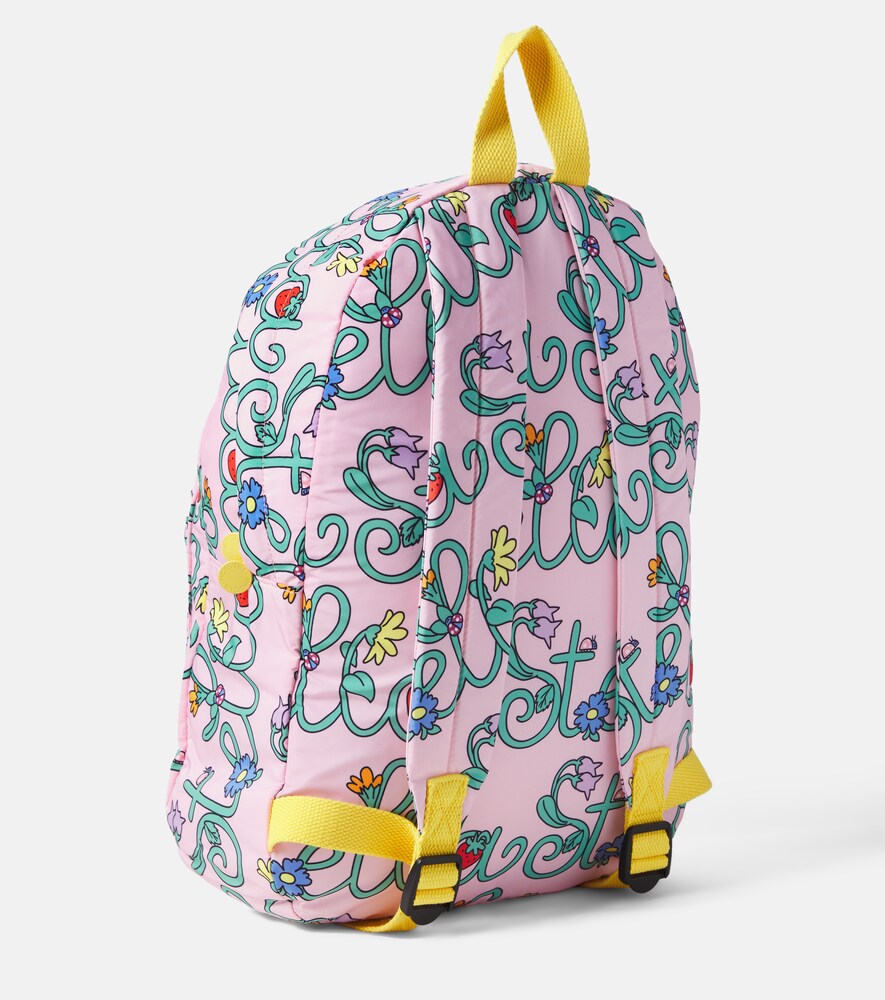  Stella Mccartney Kids Stella Mccartney Kids Bedruckter Rucksack 