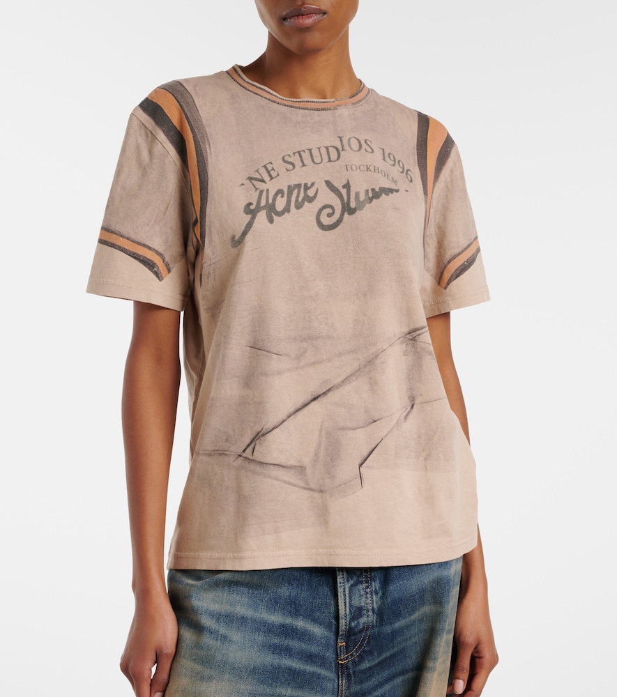  Acne Studios Acne Studios T-shirt Aus Baumwoll-jersey 