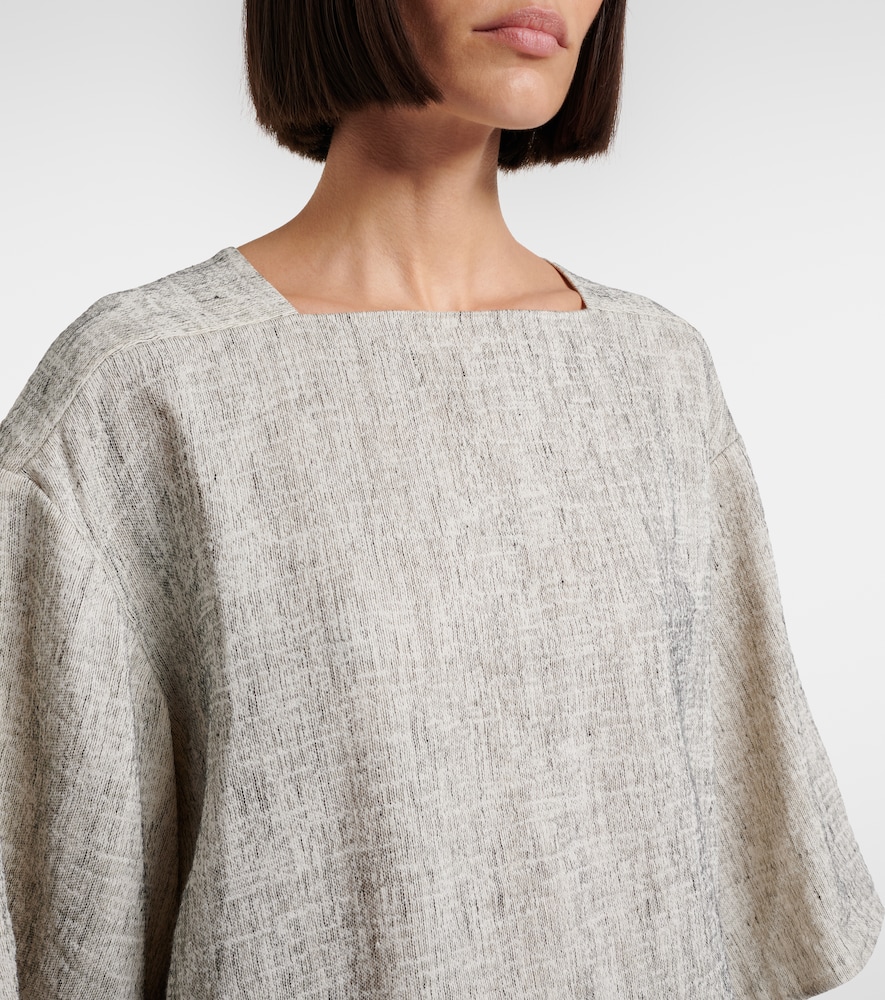 Hamza Linen And Top