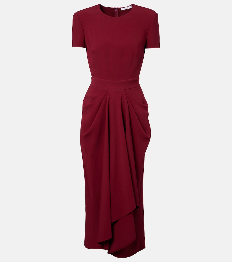Givenchy Asymmetrical draped midi dress