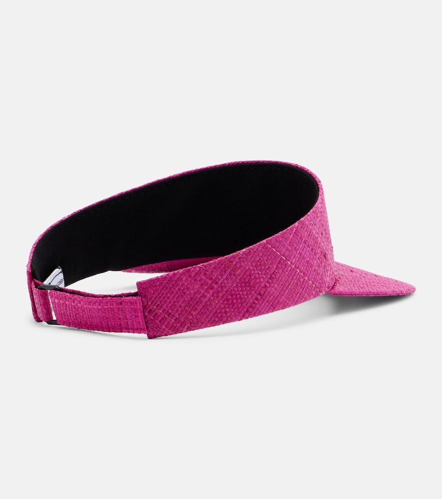  Ruslan Baginskiy Ruslan Baginskiy Visor Aus Stroh Mit Logo 