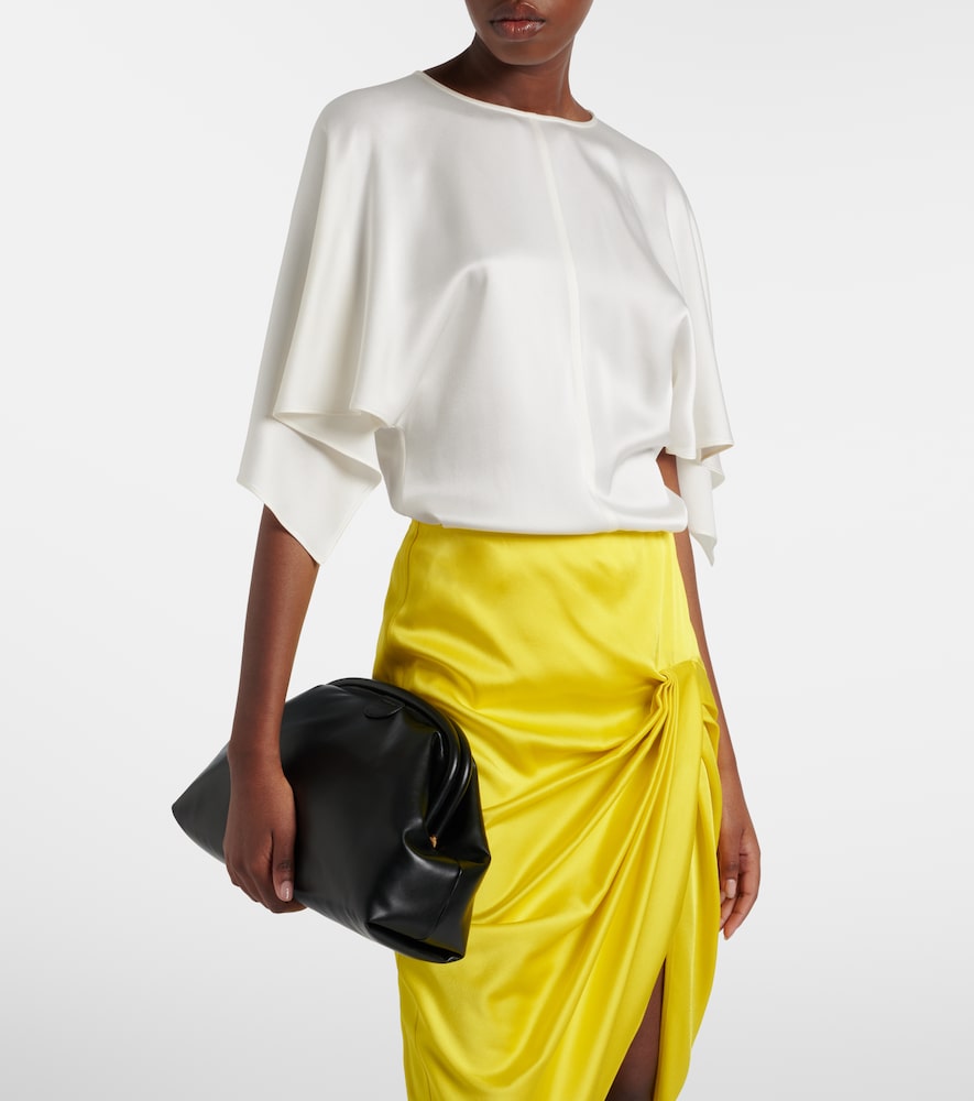 Stella McCartney Open-back satin top