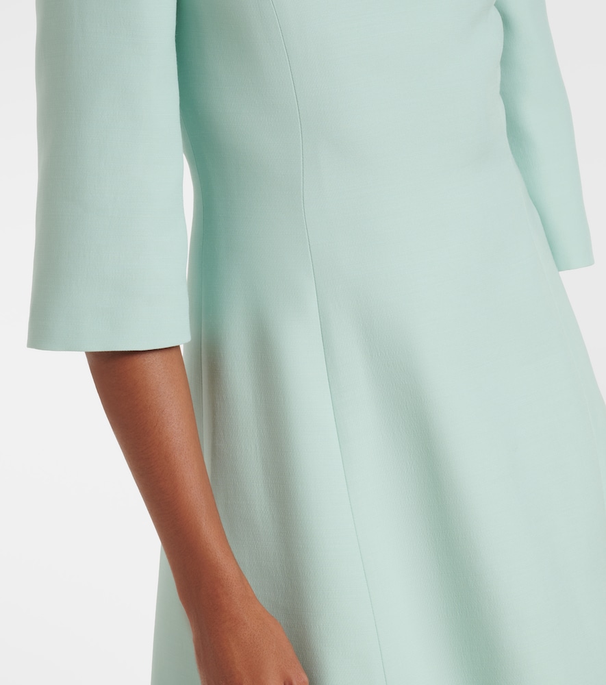  Valentino Valentino Midikleid Aus Crepe Couture Mit Kristallen 