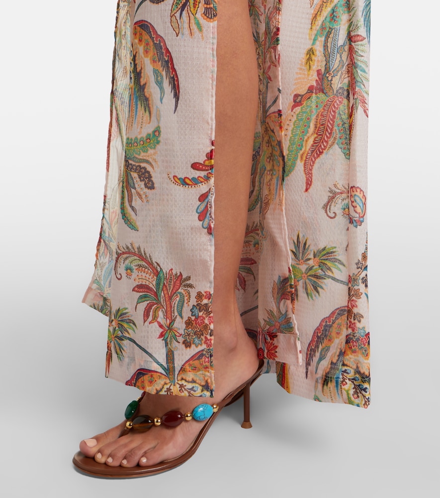  Etro Etro Printed Maxi Skirt 