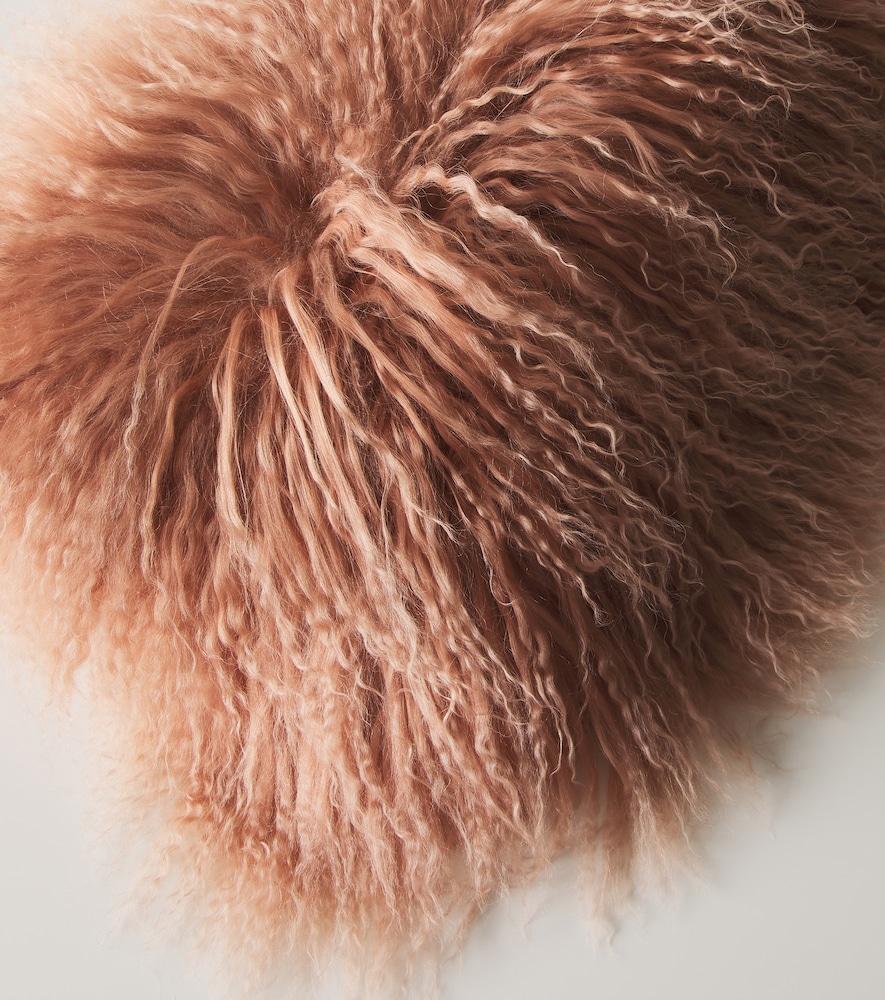 Maison De Vacances Maison De Vacances Shearling And Linen Cushion 