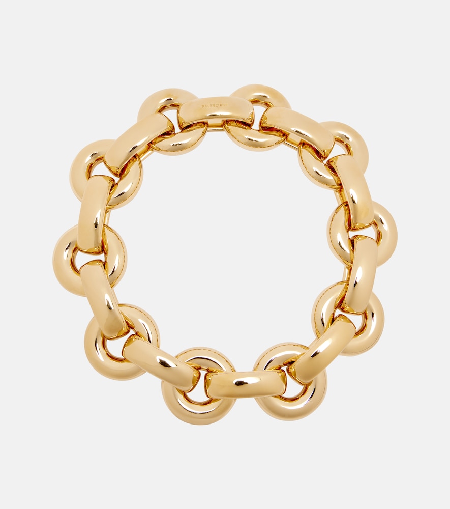 Balenciaga Eisa Choker In Gold