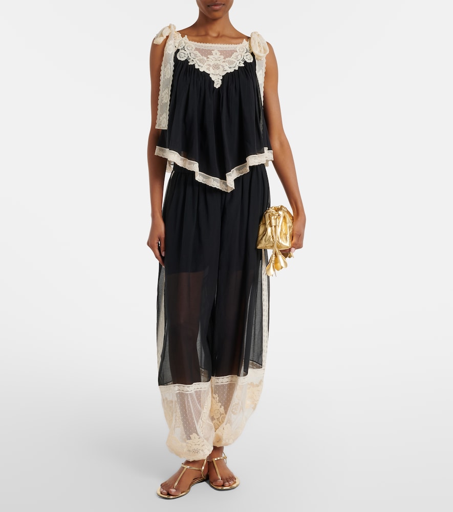  Zimmermann Zimmermann Top Roselight Aus Baumwolle Und Seide 