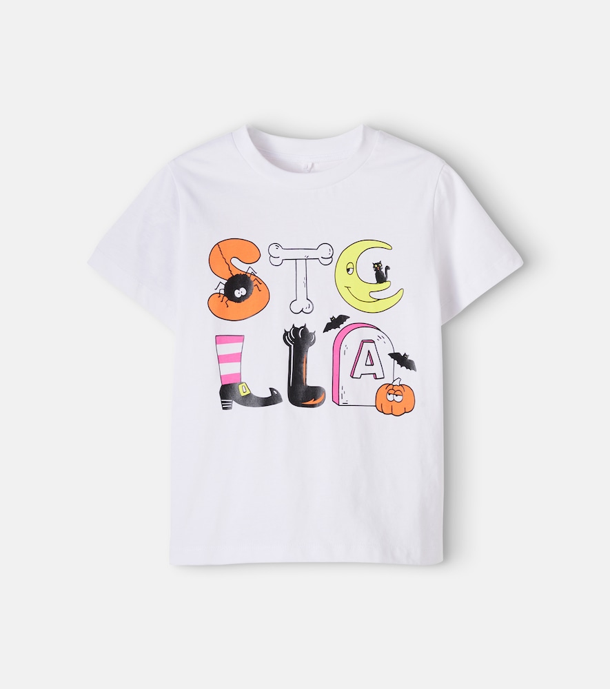 Bedrucktes T-Shirt aus Baumwolle