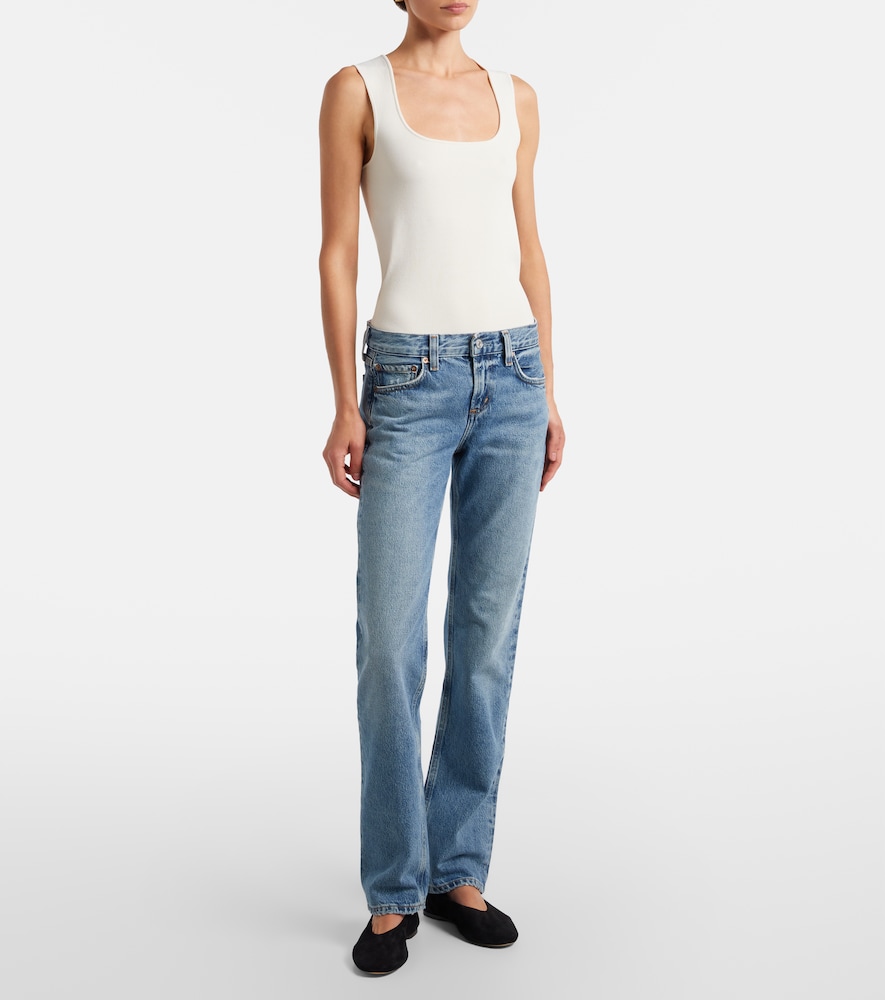 Low-Rise Slim Jeans
