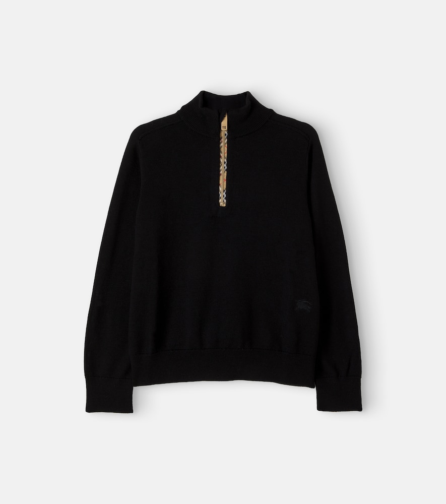 Pullover Burberry Check aus Wolle