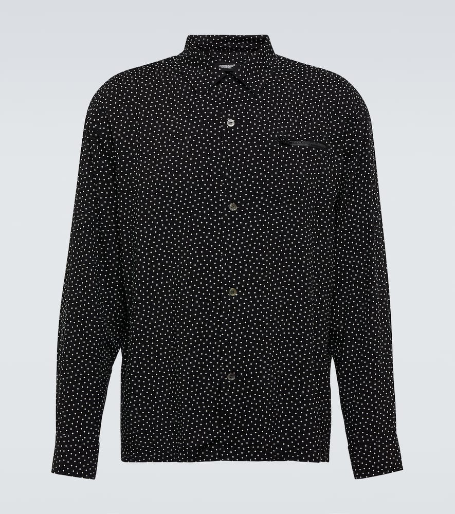 Undercover Polka-dot long-sleeved shirt