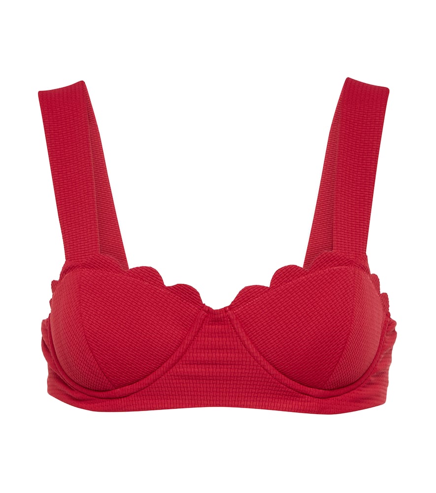 Marysia North scalloped bikini top