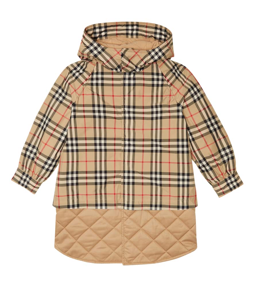 Burberry Kids Archive Check cotton coat