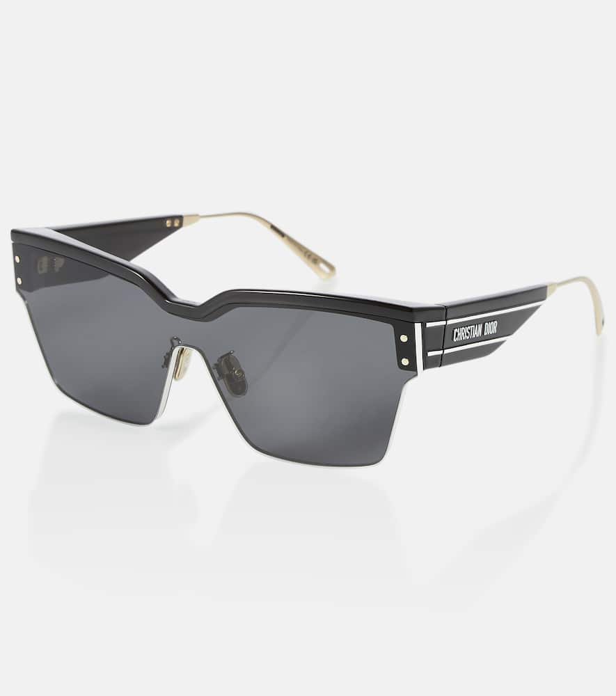 Shop Dior Club M4u Sunglasses In Grey/other / Smoke