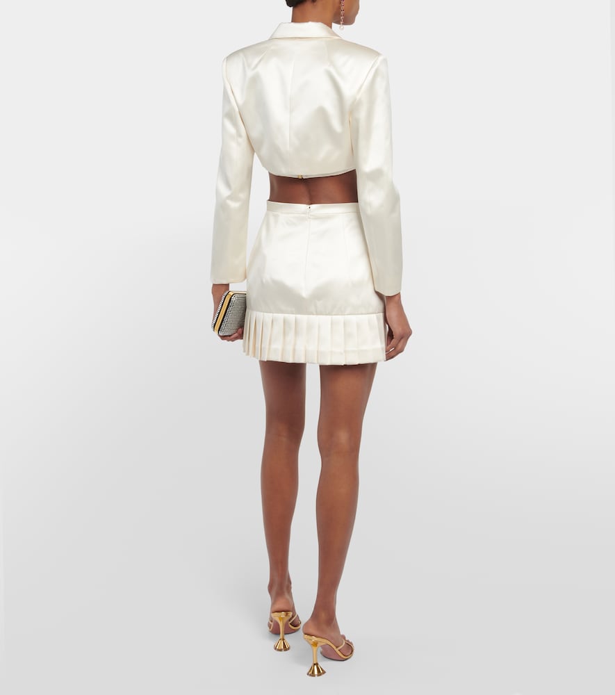 Miss Sohee Miss Sohee Bridal Embellished Silk Jacket And Top Set 
