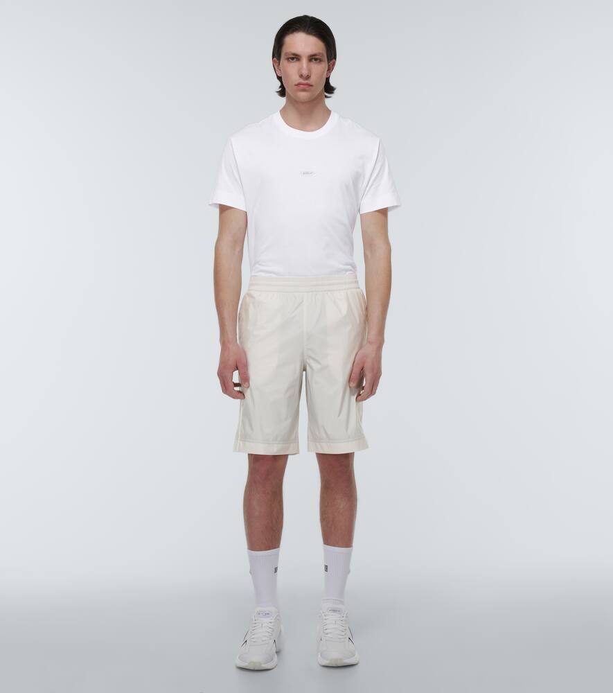 Givenchy Tk-mx Logo Cotton Jersey T-shirt In White