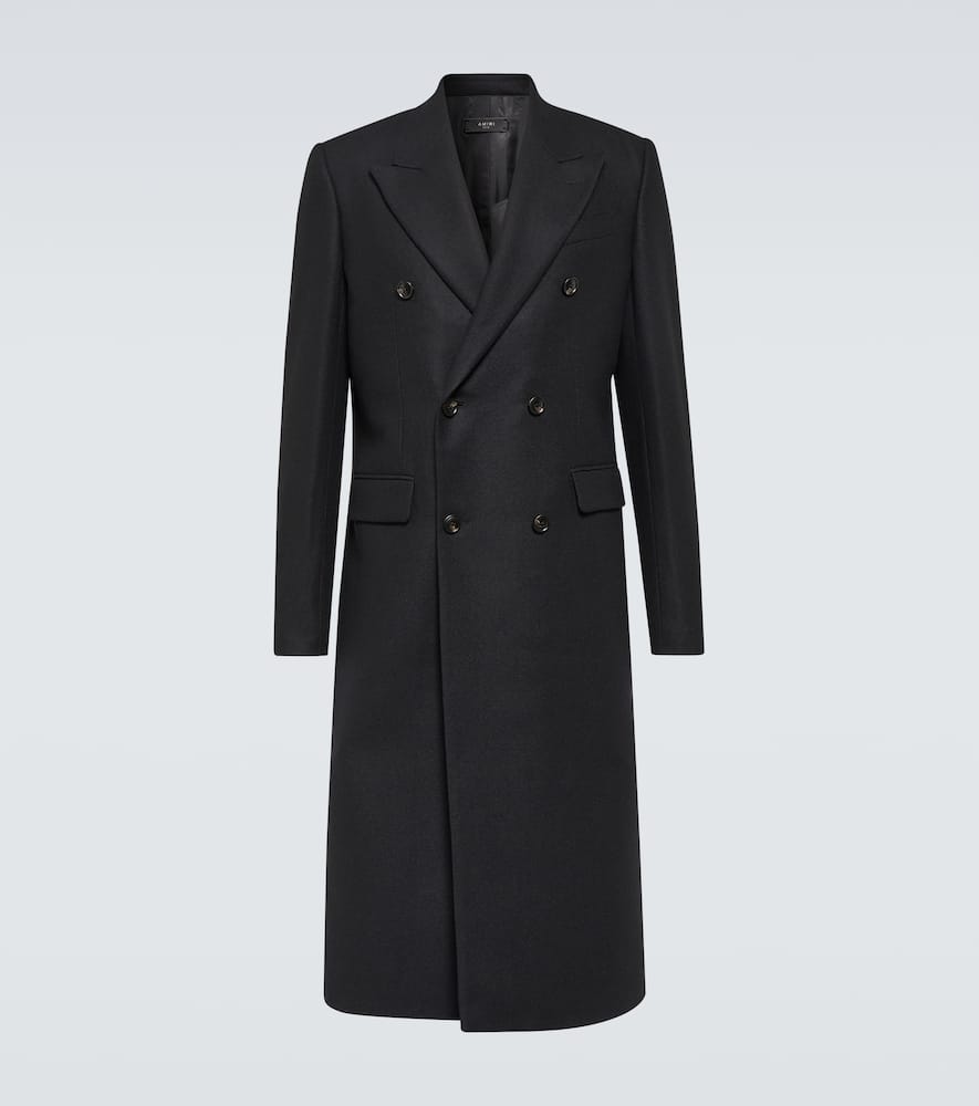 Wool-blend coat