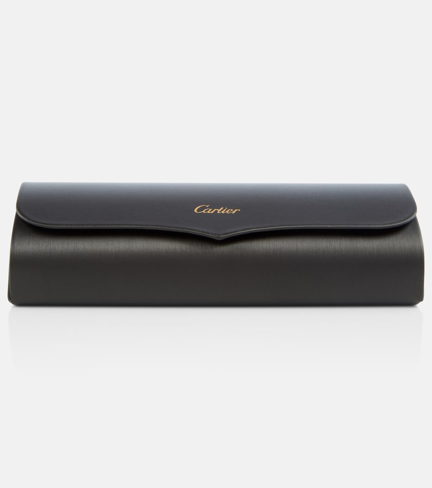  Cartier Eyewear Collection Cartier Eyewear Collection Signature C Cat-eye Sunglasses 