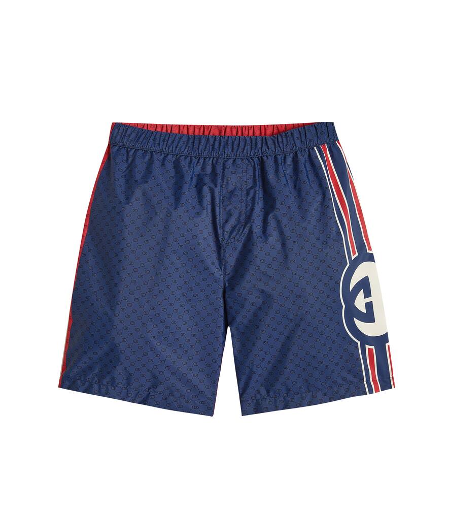 Gucci Kids GG swim trunks