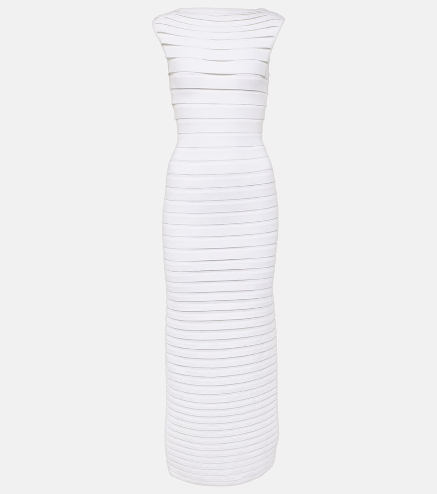 Alaïa Alaïa Pleated midi dress　アライア プリーツ ミディドレス