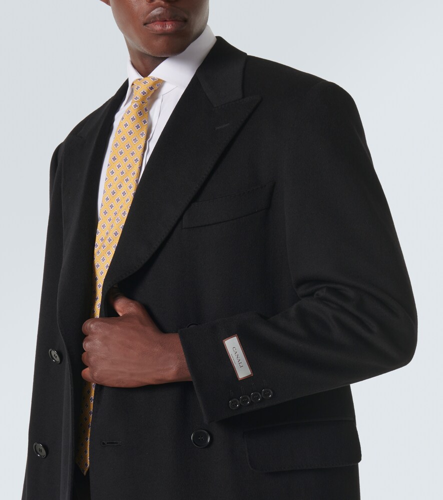  Canali Canali Wool And Cashmere Overcoat 