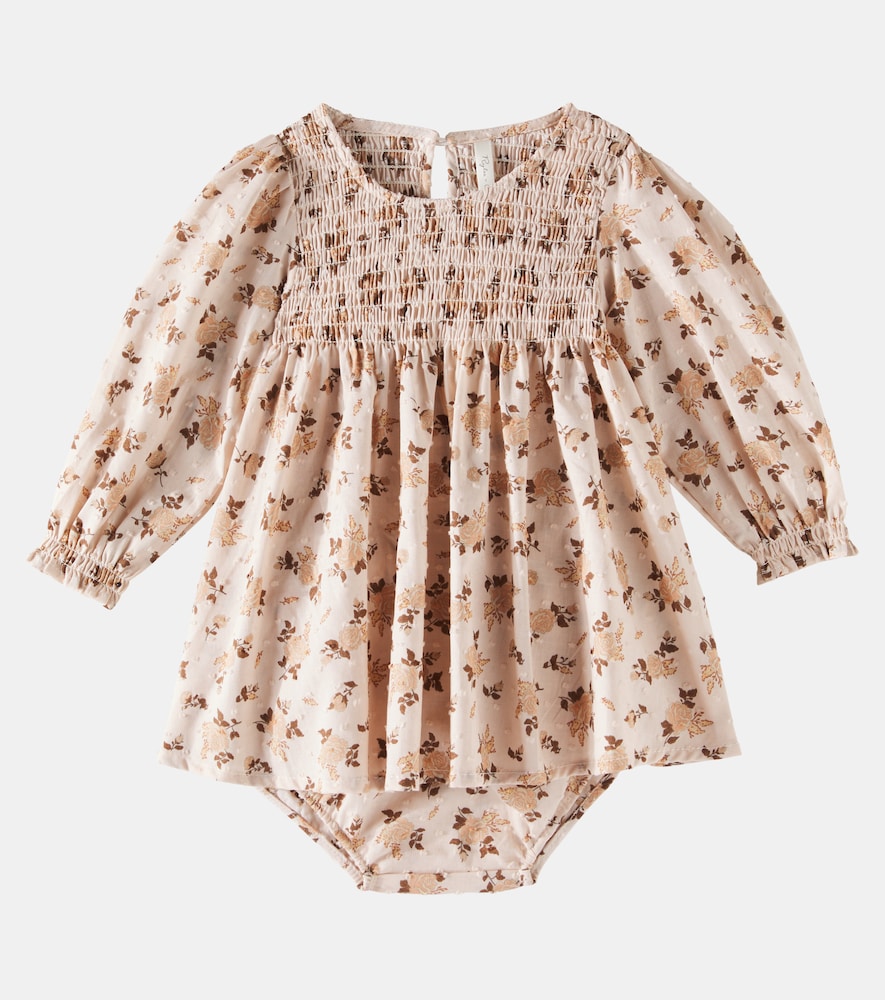  Rylee + Cru Rylee + Cru Baby Bedrucktes Kleid Capri Aus Baumwolle 