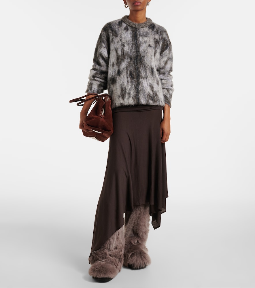 Robin Shearling Knee-High Boots