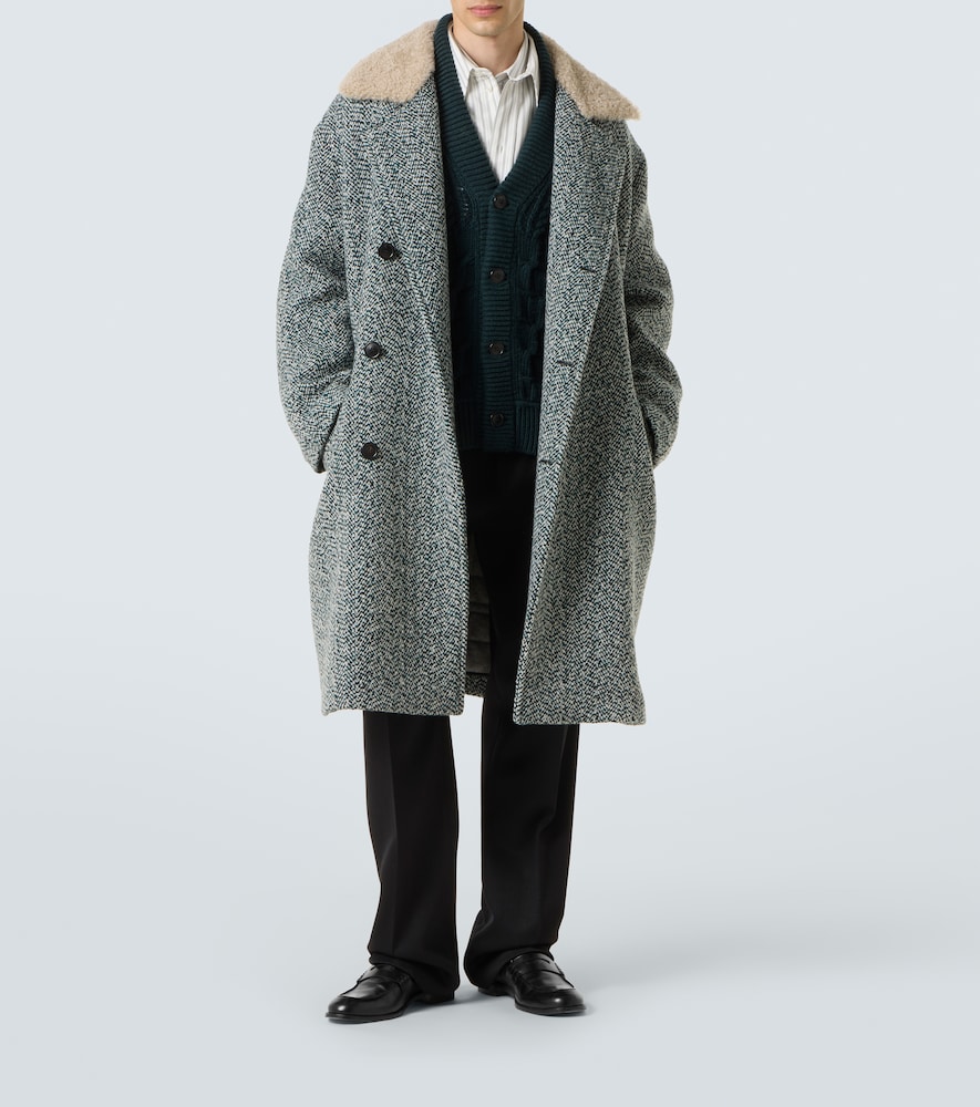  Zegna Zegna Mantel Aus Wolle Und Kaschmir 