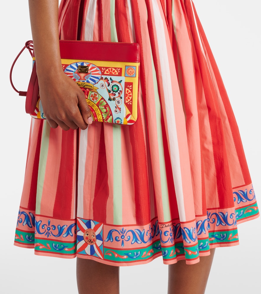  Dolce&gabbana Dolce&gabbana Bustier-kleid Taormina Aus Baumwolle 