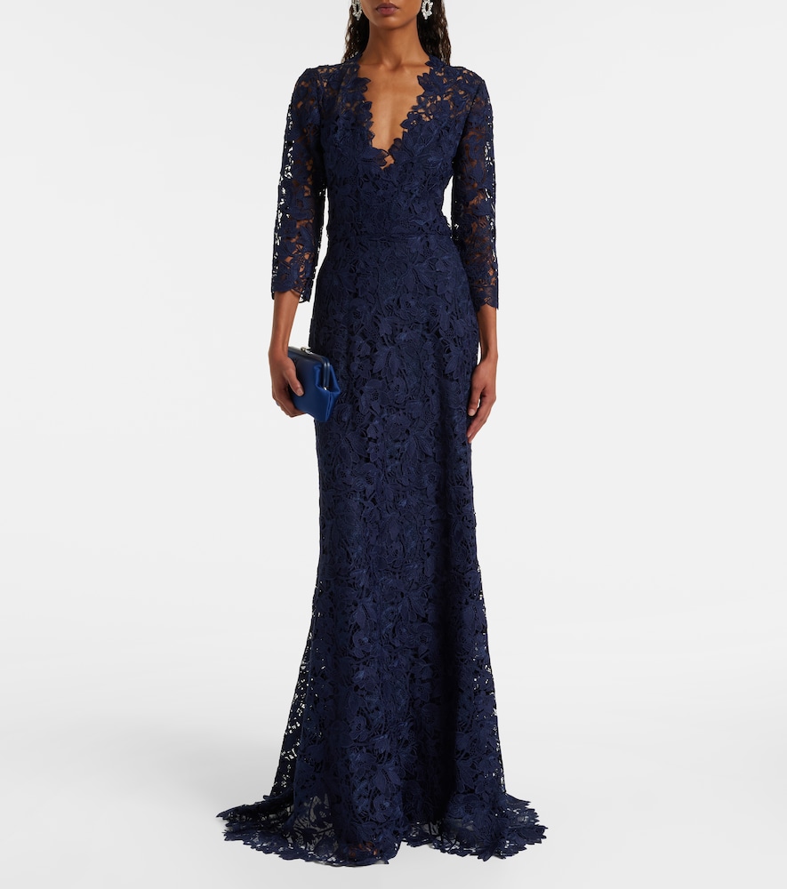  Monique Lhuillier Monique Lhuillier Robe Aus Spitze 