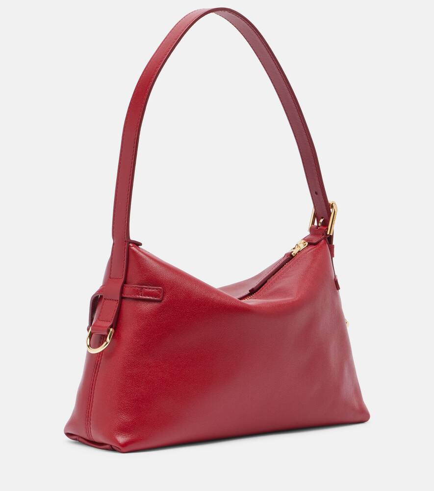 Givenchy Voyou Mini Leather Shoulder Bag In Red