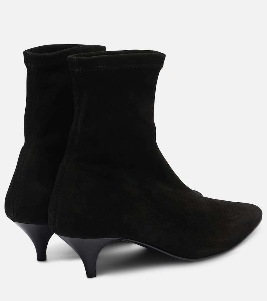 A.emery A. Emery Ophelia Suede Ankle Boots In Black