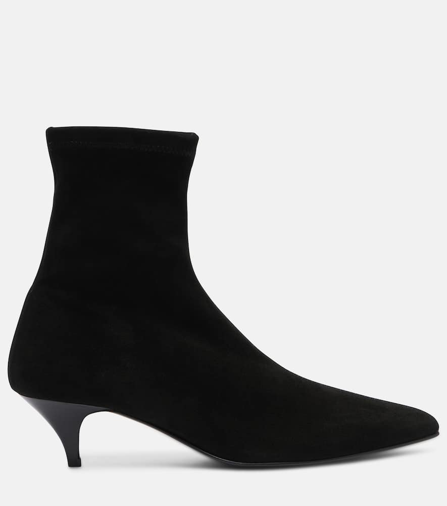 A.emery A. Emery Ophelia Suede Ankle Boots In Black
