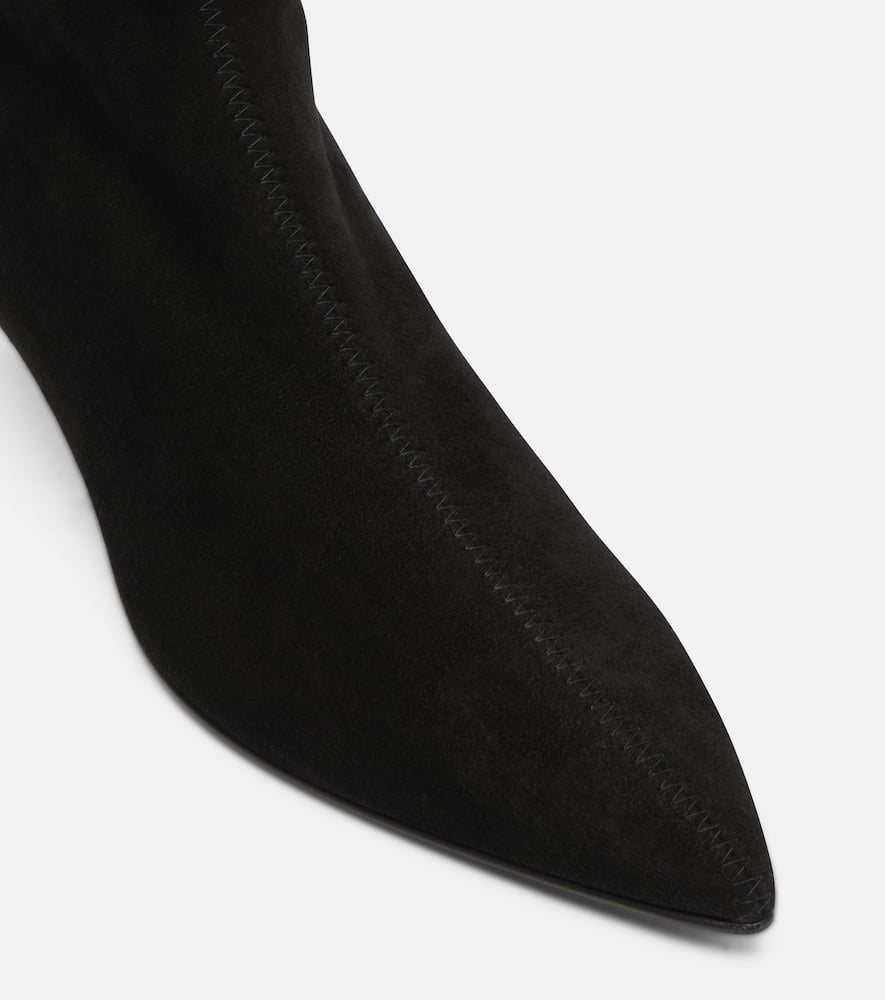 A.emery A. Emery Ophelia Suede Ankle Boots In Black