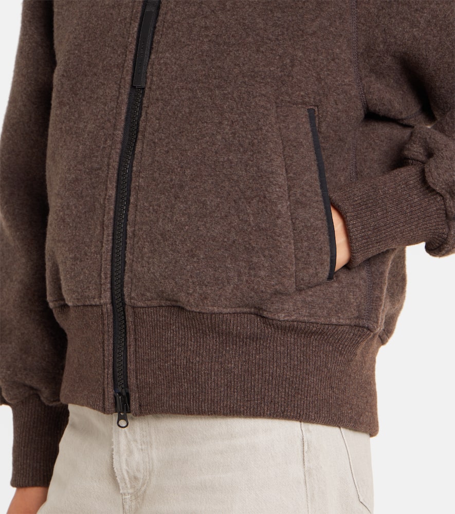 Canada Goose Black Label Chilliwack Wool-blend Jacket In Brown