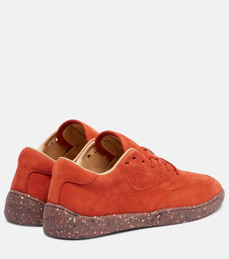 Gabriela Hearst Ohio Suede Sneakers In Orange