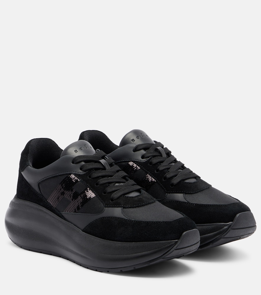Hogan Baskets Maxi I Active en daim 343 €
