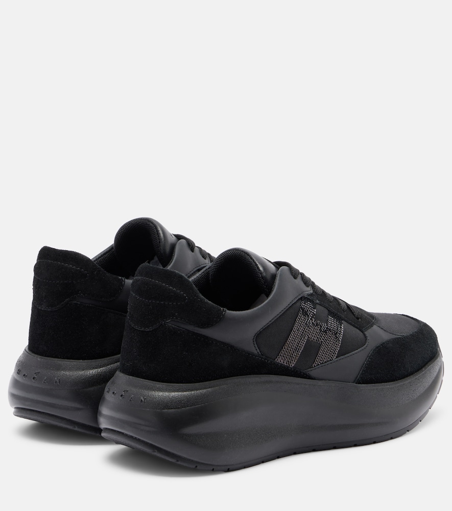  Hogan Hogan Sneakers Maxi I Active Mit Veloursleder 
