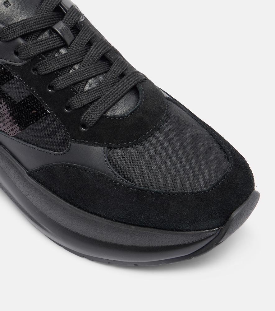  Hogan Hogan Sneakers Maxi I Active Mit Veloursleder 