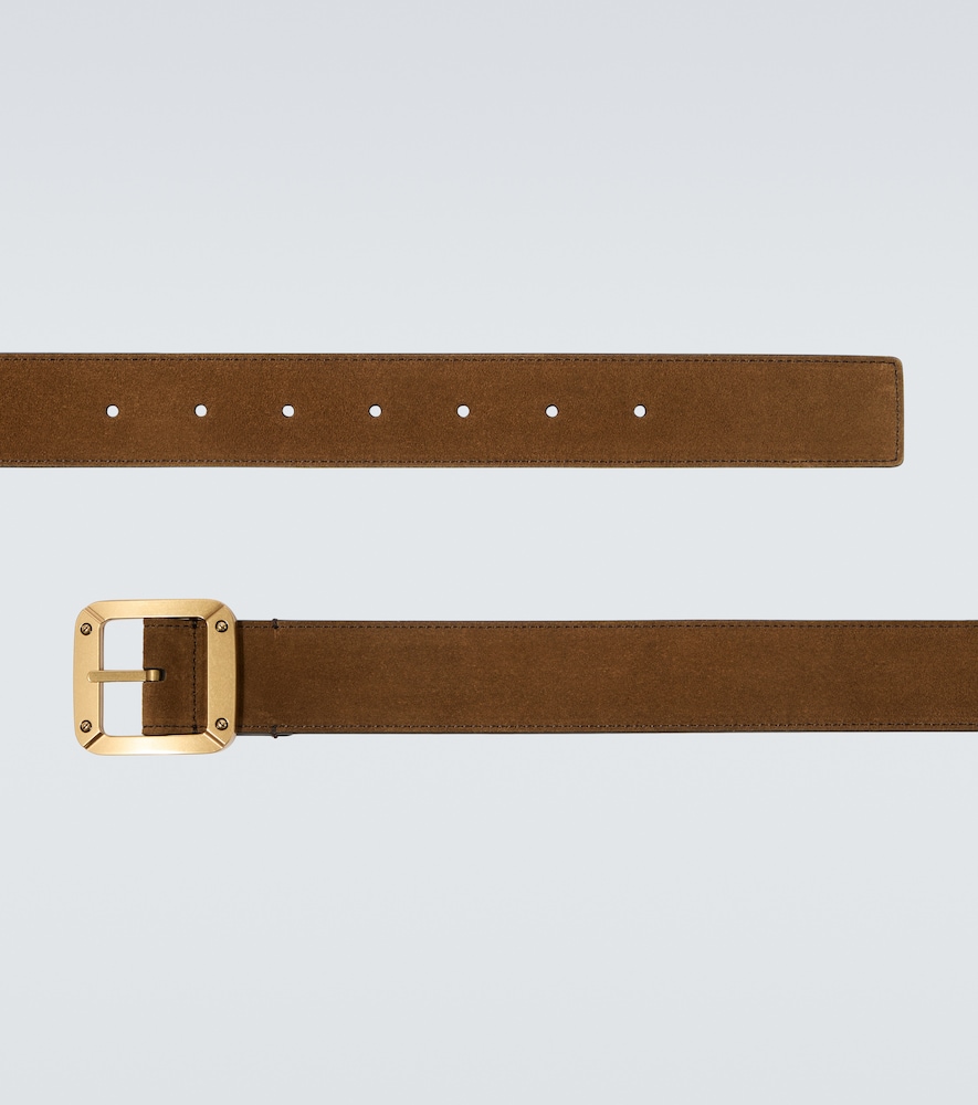  Acne Studios Acne Studios Reversible Leather And Suede Belt 
